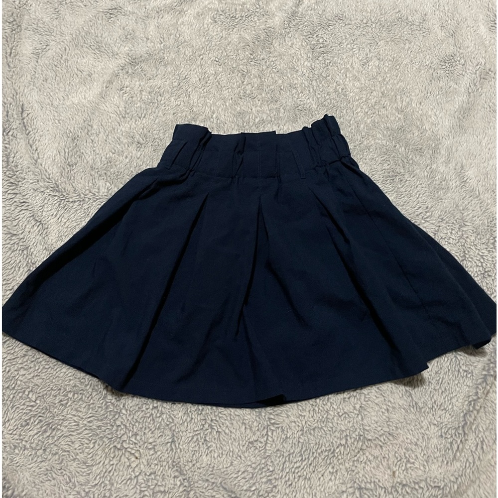 Skater flare skirt, dark blue , size Small